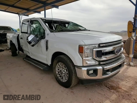 2022 Ford F-250 XL with VIN 1FT7W2A6XNEE19267, listed as a Copart auction lot 58541785 with 61,490 mi miles and Non repairable. Bid and sale history available at DreamBid. Image 13.