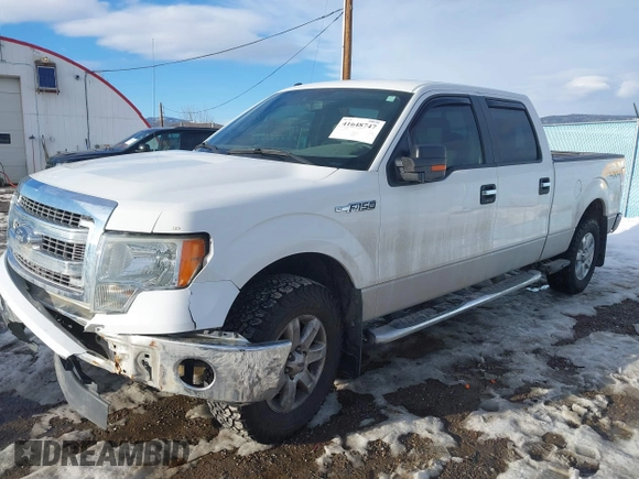 2013 Ford F-150 XL with VIN 1FTFW1EF7DKD91041, listed as a IAAI auction lot 41648747 with 170,052 mi miles. Bid and sale history available at carsss.com. Image 2.