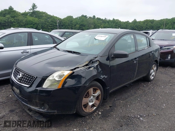 2008 Nissan Sentra S with VIN 3N1AB61E18L667852, listed as a IAAI auction lot 42456445 with 95,342 mi miles and . Bid and sale history available at DreamBid. Image 2.