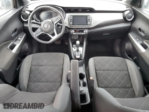 2020 Nissan Kicks SV with VIN 3N1CP5CV5LL484299, listed as a Copart auction lot 79484214 with 77,315 mi miles and Salvage Title. Bid and sale history available at DreamBid. Image 8.