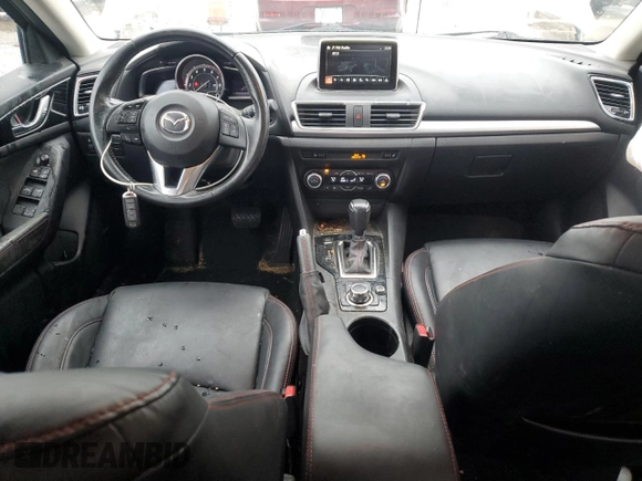 2014 Mazda 3 S Touring with VIN JM1BM1V37E1126170, listed as a Copart auction lot 43873865 with 125,525 mi miles and Salvage Title. Bid and sale history available at DreamBid. Image 8.