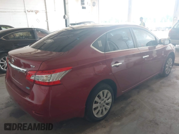 2014 Nissan Sentra SV with VIN 3N1AB7AP7EL653005, listed as a IAAI auction lot 42530708 with 164,017 mi miles and . Bid and sale history available at DreamBid. Image 4.