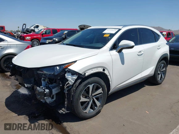 2018 Lexus NX 300 with VIN JTJBARBZ3J2155456, listed as a IAAI auction lot 42516625 with 70,257 mi miles and . Bid and sale history available at DreamBid. Image 18.
