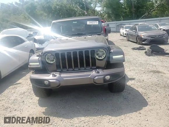 2021 Jeep Gladiator High Altitude z VIN 1C6HJTFG7ML579232, wystawiony jako Copart lot #54402575 z przebiegiem 54 125 mil mil oraz Nie do naprawy • Non repairable. Historia ofert i sprzedaży dostępna na DreamBid. Obrazek 14.