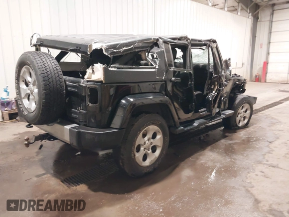 2015 Jeep Wrangler Unlimited Wrangler X with VIN 1C4BJWEG3FL729034, listed as a IAAI auction lot 42066804 with 119,058 mi miles and . Bid and sale history available at DreamBid. Image 4.