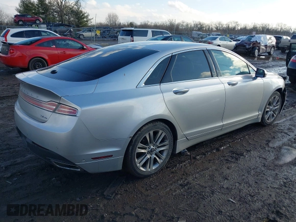 2013 Lincoln MKZ with VIN 3LN6L2JK4DR806860, listed as a IAAI auction lot 41448081 with 159,665 mi miles. Bid and sale history available at carsss.com. Image 4.