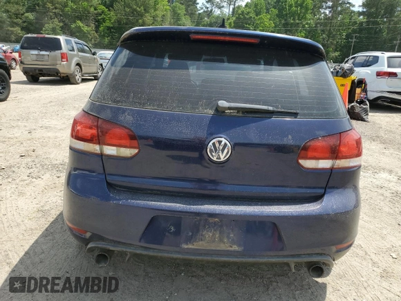 2012 Volkswagen GTI w/Conv & Sunroof с VIN WVWEV7AJ4CW222484, выставлен на аукционе Copart как лот 57270915 с пробегом Не указан миль и Списание • Salvage title. История ставок и продаж доступна на DreamBid. Изображение 6.