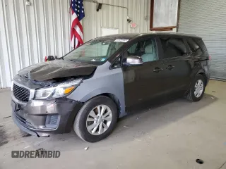 2018 Kia Sedona LX with VIN KNDMB5C10J6349140, listed as a Copart auction lot 48344455 with 103,222 mi miles and Clean Title. Bid and sale history available at carsss.com. Image 1.