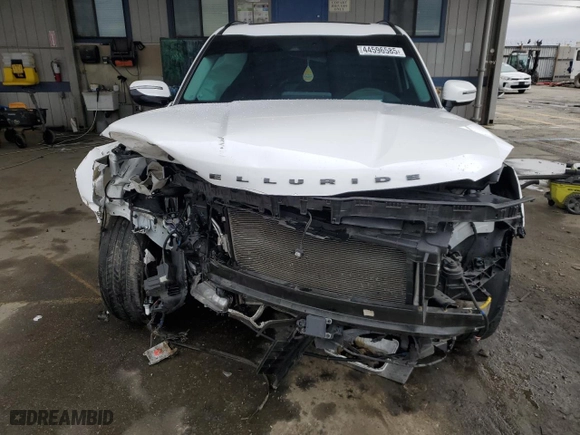 2022 Kia Telluride SX with VIN 5XYP5DHC8NG256037, listed as a Copart auction lot 44596585 with 71,156 mi miles and Salvage Title. Bid and sale history available at carsss.com. Image 5.