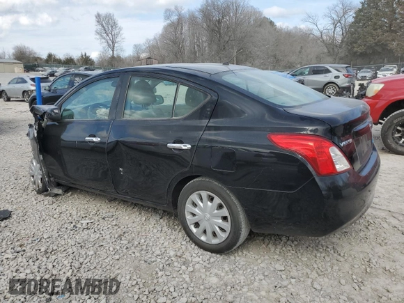 2012 Nissan Versa S with VIN 3N1CN7AP8CL868924, listed as a Copart auction lot 47470015 with 168,465 mi miles and Salvage Title. Bid and sale history available at carsss.com. Image 2.