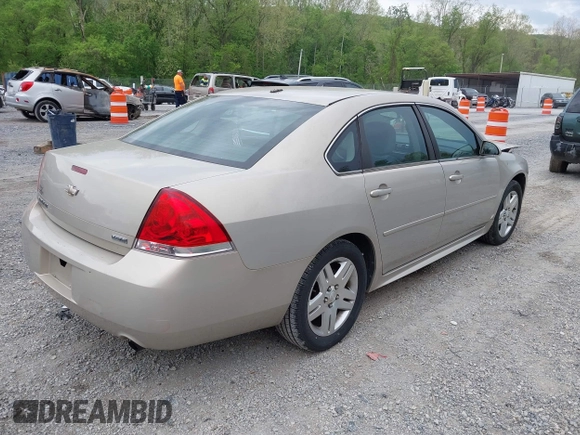 2012 Chevrolet Impala LT Fleet with VIN 2G1WG5E31C1197171, listed as a IAAI auction lot 42123791 with 98,862 mi miles and . Bid and sale history available at DreamBid. Image 4.