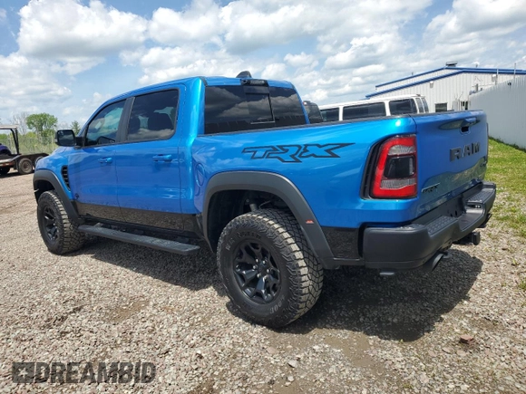 2022 Ram 1500 TRX with VIN 1C6SRFU93NN229879, listed as a Copart auction lot 58710335 with 8,047 mi miles and Salvage title. Bid and sale history available at DreamBid. Image 2.