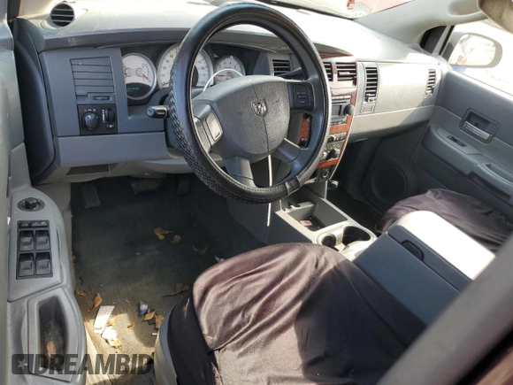 2004 Dodge Durango SLT with VIN 1D4HD48N64F138811, listed as a Copart auction lot 50614995 with 247,452 mi miles and Salvage title. Bid and sale history available at DreamBid. Image 8.