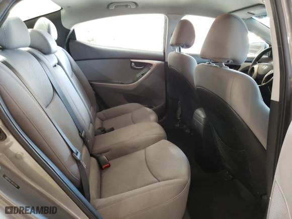 2013 Hyundai Elantra GLS PZEV with VIN 5NPDH4AE7DH311252, listed as a Copart auction lot 49475965 with 124,332 mi miles and Salvage Title. Bid and sale history available at carsss.com. Image 10.