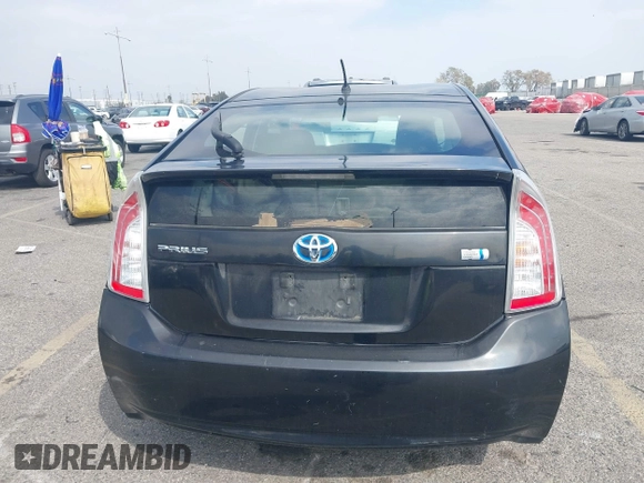 2014 Toyota Prius Four with VIN JTDKN3DU0E0376097, listed as a IAAI auction lot 41909796 with 122,973 mi miles. Bid and sale history available at carsss.com. Image 16.