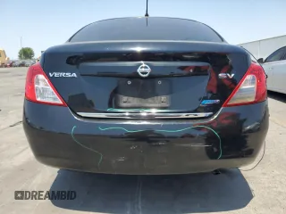 2012 Nissan Versa SV с VIN 3N1CN7AP5CL901295, выставлен на аукционе Copart как лот 59804895 с пробегом 127 426 миль миль и Списание • Salvage title. История ставок и продаж доступна на DreamBid. Изображение 6.