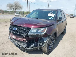 2019 Ford Explorer Sport with VIN 1FM5K8GT8KGB38079, listed as a IAAI auction lot 41705182 with 68,314 mi miles. Bid and sale history available at carsss.com. Image 18.