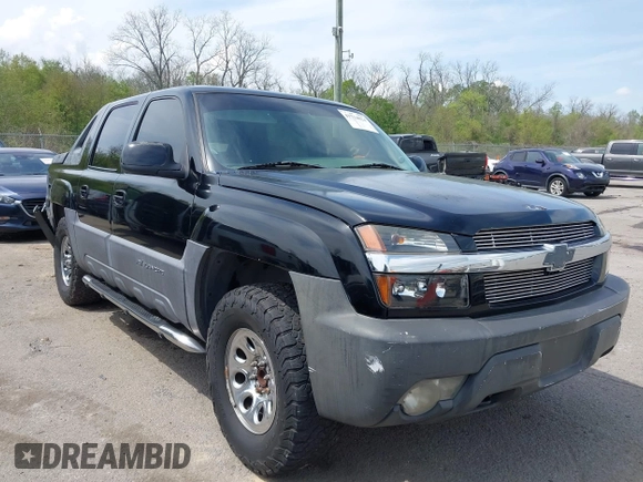 2003 Chevrolet Avalanche with VIN 3GNEC13T13G150067, listed as a IAAI auction lot 41714024 with Not Provided miles and . Bid and sale history available at DreamBid. Image 1.