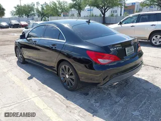2017 Mercedes-Benz CLA with VIN WDDSJ4EB0HN445169, listed as a IAAI auction lot 42015788 with 58,900 mi miles. Bid and sale history available at carsss.com. Image 3.