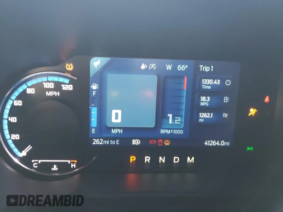 2022 Ford Bronco with VIN 1FMDE5BH4NLB88798, listed as a Copart auction lot 85670834 with 41,264 mi miles and Salvage Title. Bid and sale history available at DreamBid. Image 9.
