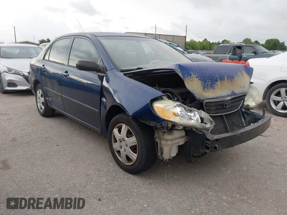 2006 Toyota Corolla CE z VIN JTDBR32E860075417, wystawiony jako IAAI lot #42477784 z przebiegiem 187 325 mil mil oraz . Historia ofert i sprzedaży dostępna na DreamBid. Obrazek 1.