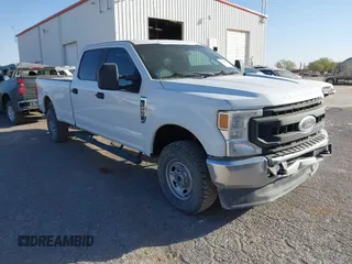 2021 Ford Super Duty F-250 SRW XL with VIN 1FT7W2B67MEC26961, listed as a IAAI auction lot 41855844 with 199,928 mi miles. Bid and sale history available at carsss.com. Image 1.