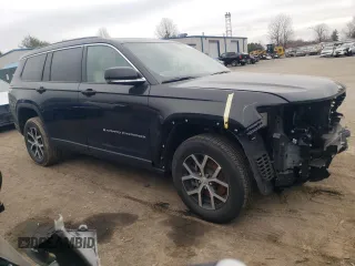 2024 Jeep Grand Cherokee Limited with VIN 1C4RJKBG2R8618798, listed as a Copart auction lot 50097225 with 3,330 mi miles and Salvage title. Bid and sale history available at DreamBid. Image 4.