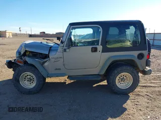 2001 Jeep Wrangler Sport with VIN 1J4FA49S91P324912, listed as a IAAI auction lot 41261214 with 260,299 mi miles. Bid and sale history available at carsss.com. Image 14.