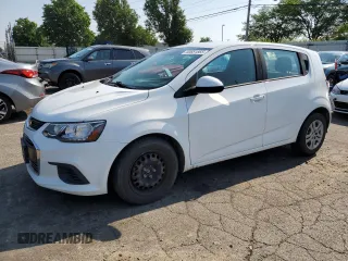 2019 Chevrolet Sonic LT with VIN 1G1JG6SB1K4123991, listed as a Copart auction lot 60681865 with 157,624 mi miles and Clean title. Bid and sale history available at DreamBid. Image 1.