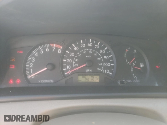 2003 Toyota Corolla CE with VIN JTDBR32E230003267, listed as a Copart auction lot 51008465 with 251,516 mi miles and Clean Title. Bid and sale history available at DreamBid. Image 9.