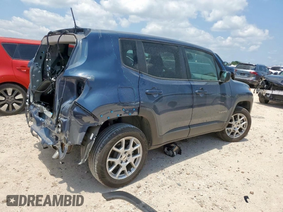 2023 Jeep Renegade Latitude с VIN ZACNJDB13PPP23861, выставлен на аукционе Copart как лот 60873945 с пробегом 10 841 миль миль и Списание • Salvage title. История ставок и продаж доступна на DreamBid. Изображение 3.