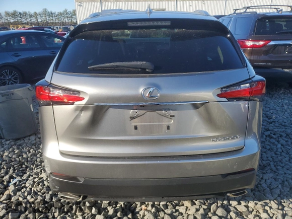 2017 Lexus NX 200t with VIN JTJBARBZ3H2134634, listed as a Copart auction lot 83202274 with 81,121 mi miles and Salvage title. Bid and sale history available at DreamBid. Image 6.