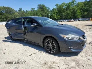 2016 Nissan Maxima SR with VIN 1N4AA6AP1GC428108, listed as a Copart auction lot 57221335 with 90,473 mi miles and Salvage title. Bid and sale history available at DreamBid. Image 4.