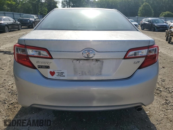 2013 Toyota Camry L with VIN 4T4BF1FK1DR314438, listed as a Copart auction lot 53819025 with 47,966 mi miles and Salvage Title. Bid and sale history available at carsss.com. Image 6.