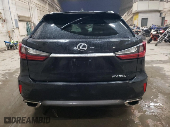 2017 Lexus RX with VIN 2T2BZMCAXHC080771, listed as a Copart auction lot 72456972 with 40,381 mi miles. Bid and sale history available at carsss.com. Image 6.