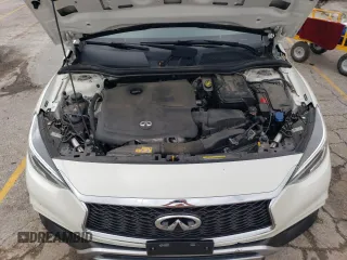 2017 Infiniti QX30 Luxury with VIN SJKCH5CR5HA018879, listed as a Copart auction lot 54448334 with 35,081 mi miles and Salvage Title. Bid and sale history available at carsss.com. Image 12.