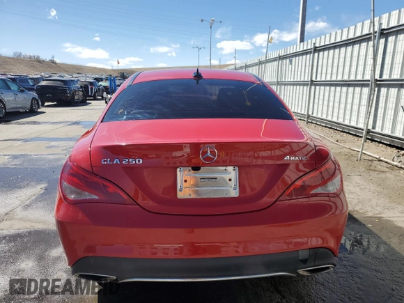 2019 Mercedes-Benz CLA 250 with VIN WDDSJ4GB6KN726705, listed as a Copart auction lot 47318045 with 54,141 mi miles and Salvage Title. Bid and sale history available at DreamBid. Image 6.