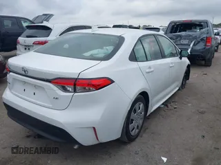 2023 Toyota Corolla LE z VIN JTDB4MEE9P3001116, wystawiony jako IAAI lot #41512246 z przebiegiem 27 882 mil mil oraz . Historia ofert i sprzedaży dostępna na DreamBid. Obrazek 4.