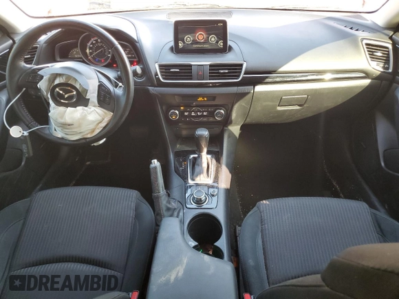 2016 Mazda 3 i Touring with VIN 3MZBM1M74GM238626, listed as a Copart auction lot 49166215 with 92,343 mi miles and Salvage Title. Bid and sale history available at DreamBid. Image 8.