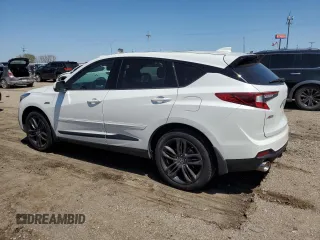 2020 Acura RDX w/A-Spec Pkg with VIN 5J8TC2H68LL029033, listed as a Copart auction lot 55519735 with 45,590 mi miles and Salvage title. Bid and sale history available at DreamBid. Image 2.