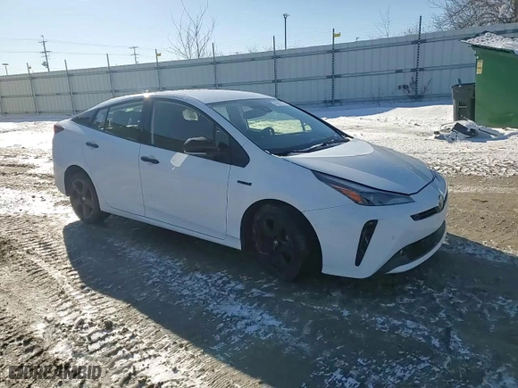 2022 Toyota Prius L Eco with VIN JTDKAMFU9N3166109, listed as a Copart auction lot 47897125 with 82,348 mi miles and Salvage Title. Bid and sale history available at carsss.com. Image 10.