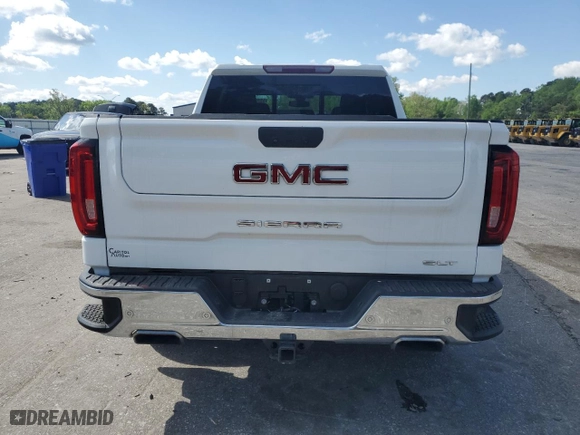2019 GMC Sierra 1500 SLT with VIN 1GTU9DEL5KZ151318, listed as a Copart auction lot 52094445 with 134,260 mi miles and Clean Title. Bid and sale history available at carsss.com. Image 6.