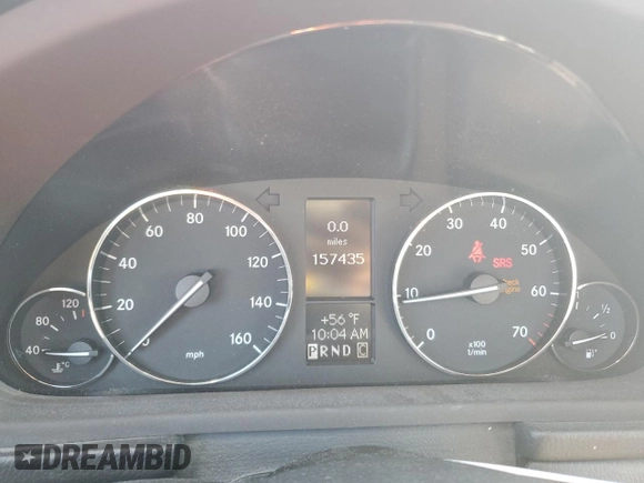 2007 Mercedes-Benz C 230 Sport with VIN WDBRF52H87F857260, listed as a Copart auction lot 51708465 with 157,435 mi miles and Salvage Title. Bid and sale history available at DreamBid. Image 9.