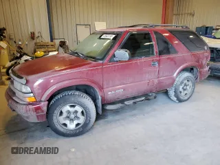 2003 Chevrolet Blazer LS z VIN 1GNCT18XX3K123137, wystawiony jako Copart lot #41683155 z przebiegiem 129 105 mil mil oraz Nie do naprawy • Non repairable. Historia ofert i sprzedaży dostępna na DreamBid. Obrazek 1.