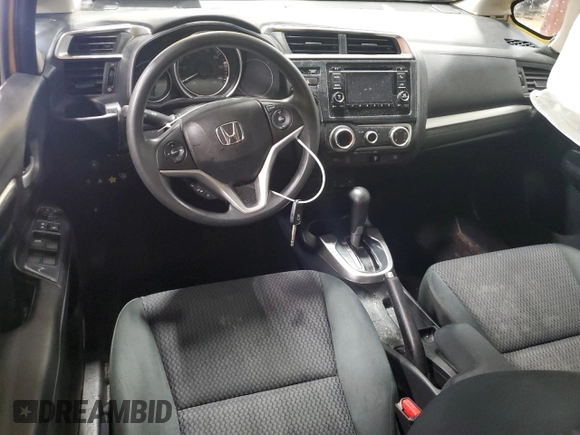 2018 Honda Fit LX with VIN 3HGGK5H45JM730550, listed as a Copart auction lot 61151765 with 50,924 mi miles and Salvage title. Bid and sale history available at DreamBid. Image 8.