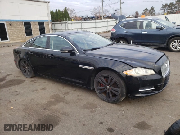 2012 Jaguar XJ with VIN SAJWA1CB5CLV28938, listed as a Copart auction lot 78204634 with Not provided miles and Clean title. Bid and sale history available at DreamBid. Image 4.