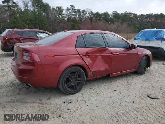 2007 Acura TL with VIN 19UUA662X7A046757, listed as a Copart auction lot 49889635 with 145,562 mi miles and Salvage Title. Bid and sale history available at carsss.com. Image 3.