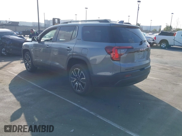 2021 GMC Acadia SLE with VIN 1GKKNKLA4MZ168921, listed as a IAAI auction lot 41562602 with 26,370 mi miles and . Bid and sale history available at DreamBid. Image 3.