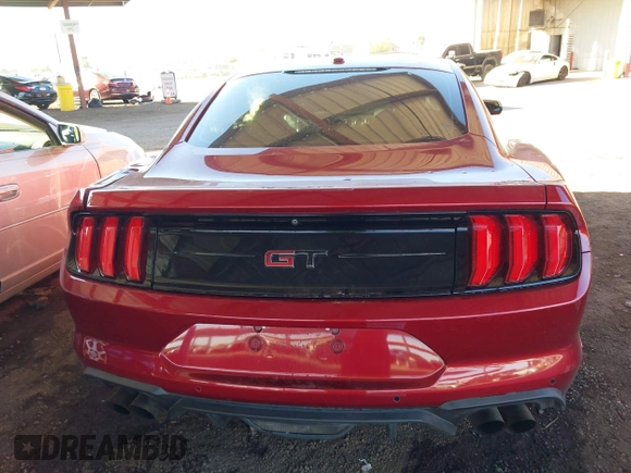 2018 Ford Mustang GT with VIN 1FA6P8CF3J5117201, listed as a IAAI auction lot 41511624 with 42,823 mi miles and . Bid and sale history available at DreamBid. Image 17.