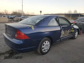 2003 Honda Civic LX with VIN 1HGEM21573L082328, listed as a Copart auction lot 79335624 with 128,905 mi miles and Salvage Title. Bid and sale history available at DreamBid. Image 3.